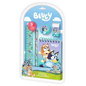 Sada písacích potrieb Bluey Life, 5 ks