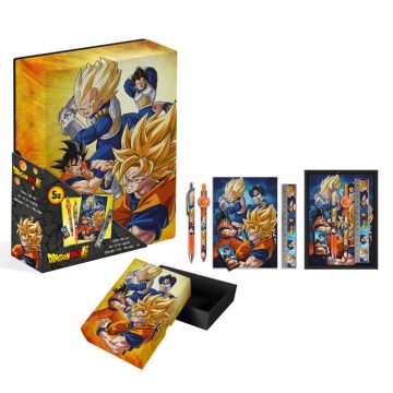 Dragon Ball 5 db-os írószer szett dobozban