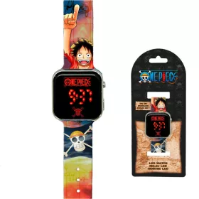 One Piece Piraten-Digitaluhr mit LED-Anzeige