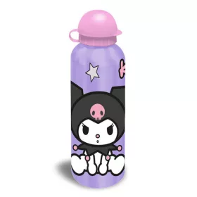   Hliníková fľaša Hello Kitty Kuromi Fialová s uzáverom 500 ml