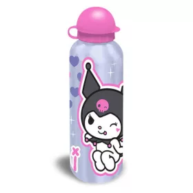 Hliníková fľaša Hello Kitty Kuromi s uzáverom 500 ml