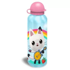   Gabis Puppenhaus Regenbogen Aluminiumflasche mit Trinkverschluss 500 ml