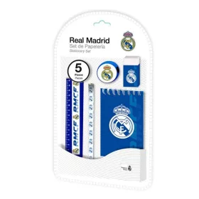 Sada písacích potrieb s emblémom Realu Madrid, 5 kusov