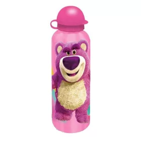   Disney Toy Wars Lotso Ružová hliníková fľaša s uzáverom na pitie 500 ml
