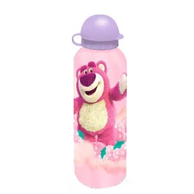   Disney Toy Wars Lotso Jahodová hliníková fľaša s uzáverom na pitie 500 ml