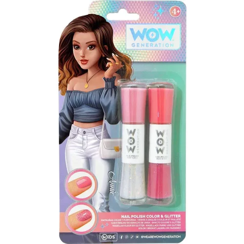 WOW Generation Annie színes és csillámos körömlakk szett