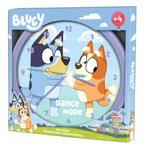 Zidni sat Bluey Dance Mode 25 cm