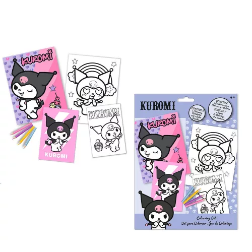 Hello Kitty Kuromi Malset