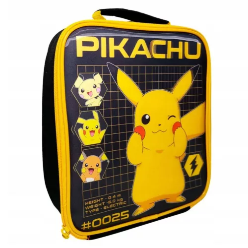 Pokémon Pika 0025 Thermo-Lunchtasche, Kühltasche 22 cm