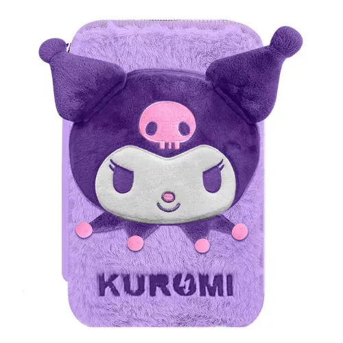 Plyšový držiak na perá Hello Kitty Kuromi s 2 poschodiami