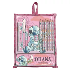   Sada písacích potrieb s držiakom a motívom psíka Cheekyho a hviezdy od Disney Lilo a Stitch
