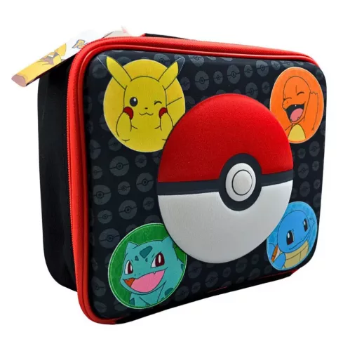 Pokémon-Pokéball-3D-Thermo-Lunchtasche, Kühltasche 23 cm