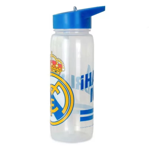 Plastová fľaša so slamkou Real Madrid Hala 600 ml
