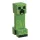 Minecraft zelená guma na 3D tvary
