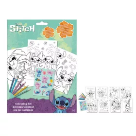   Disney Lilo & Stitch, Der Sternenhund Aloha Malset mit Aufklebern