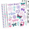 Tetovacie nálepky WOW Generation Fashion 2 listy