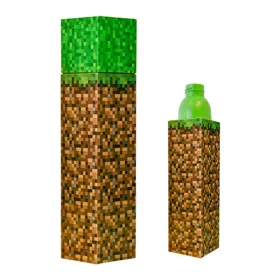   Plastová fľaša Minecraft Block so skrutkovacím uzáverom 650 ml