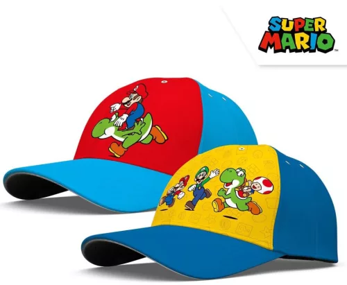 Detská baseballová šiltovka Super Mario Yoshi 52-54 cm