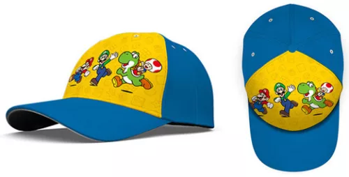 Detská baseballová šiltovka Super Mario Yoshi 52-54 cm
