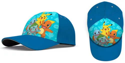 Detská baseballová šiltovka Pokémon Elements 52-54 cm