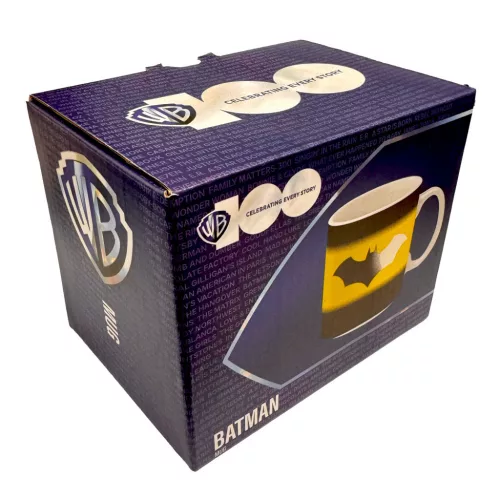 Batman-Porzellanbecher mit dem Motiv des Dunklen Ritters, 325 ml (11 oz), in Geschenkverpackung