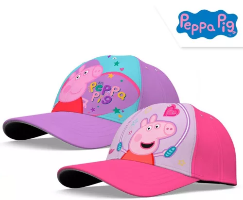 Detská šiltovka Peppa Pig s švihadlom 52-54 cm