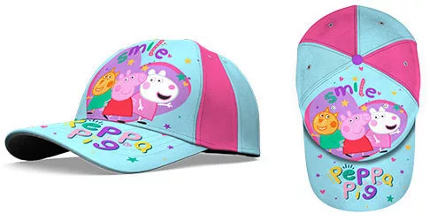 Detská baseballová čiapka Peppa Pig Smile 52-54 cm
