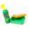 Dinosaur Crazy Sandwichbox + Aluminium-Wasserflasche Set