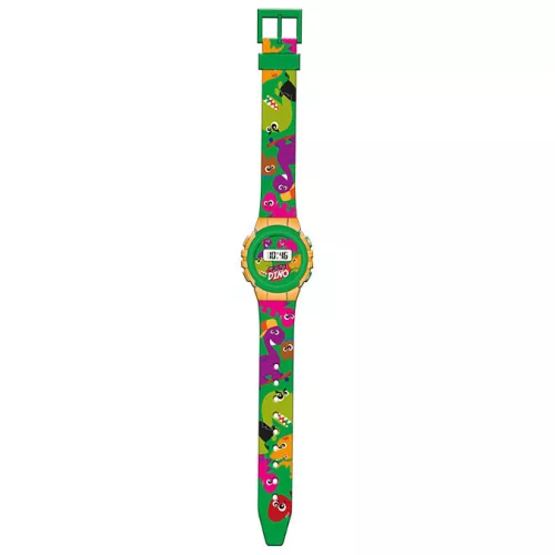 Dinosaurier verrückte Digitaluhr