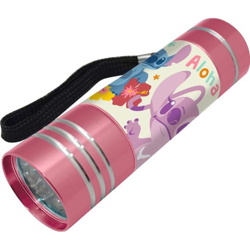 Disney Lilo és Stitch, A csillagkutya LED elemlámpa 9 cm