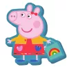 Peppa Pig Einkaufskissen, Dekokissen 35 cm aus Velours