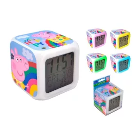 Peppa Pig Regenbogen Digitaler Wecker