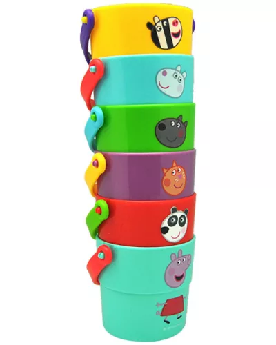 Igračka za kupanje Peppa Pig Friends, 6 dijelova