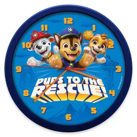 Zidni sat Paw Patrol Rescue Pups 25 cm