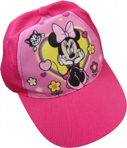 Detská baseballová čiapka Disney Minnie Pink 50-54 cm