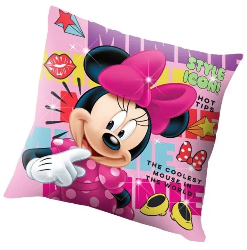 Disney Minnie Style Icon LED-Leuchtkissen, Dekokissen 40x40 cm