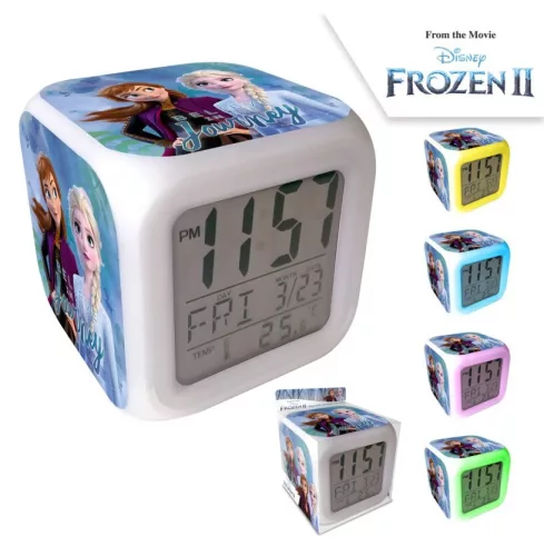 Digitaler Wecker mit Disney Frozen Reise