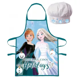   Disney Frozen Royally Cool Weihnachtsschürzen-Set für Kinder, 2-teilig