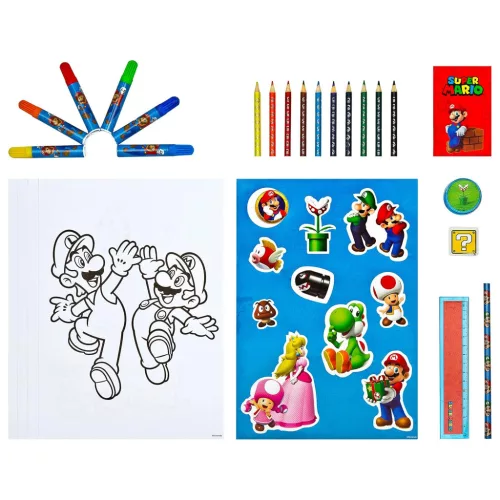 Super Mario Red írószer szett