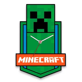 Minecraft zeleni XL zidni sat 50 cm