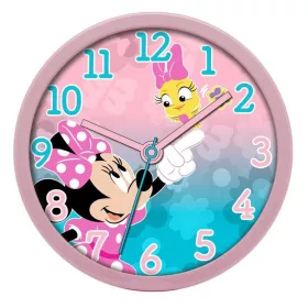 Disney Minnie zidni sat s motivom divljeg cvijeća 25 cm
