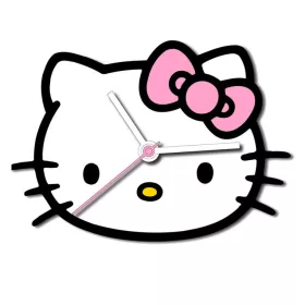 Zidni sat Hello Kitty s mašnom XL 50 cm