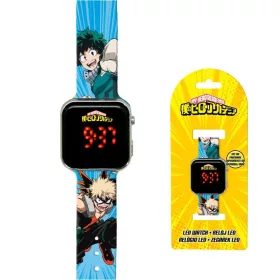 Hero Academia Kampf Digitale LED-Uhr
