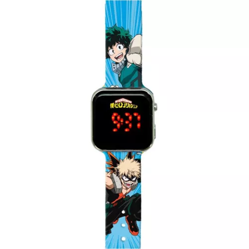 Hero Academia Kampf Digitale LED-Uhr