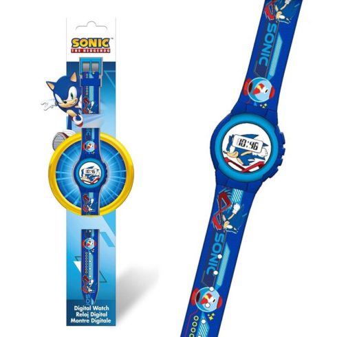 Sonic a sündisznó Fast digitális karóra