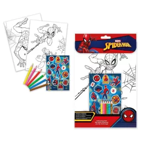 Spider-Man Web-Slinger Mal- und Sticker-Set