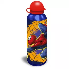   Spiderman Web-Slinger Žltá hliníková fľaša s náustkom 500 ml