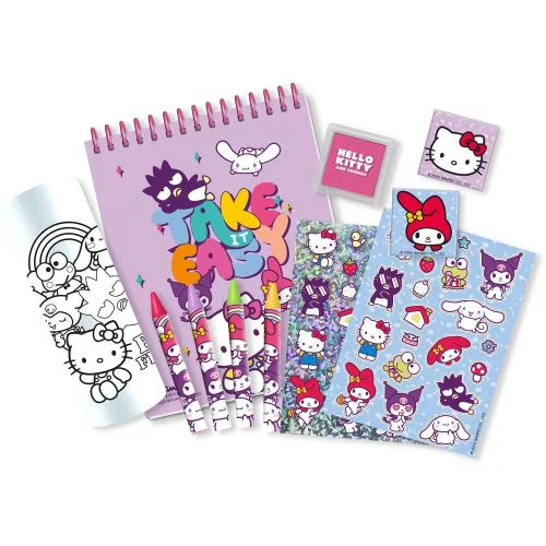 Sada 3D písacích potrieb Hello Kitty Take it Easy