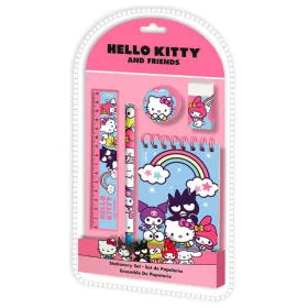 Sada písacích potrieb Hello Kitty Friends, 5 ks