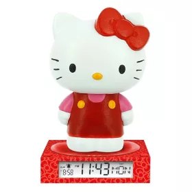 Hello Kitty Crveno 3D noćno svjetlo i budilica